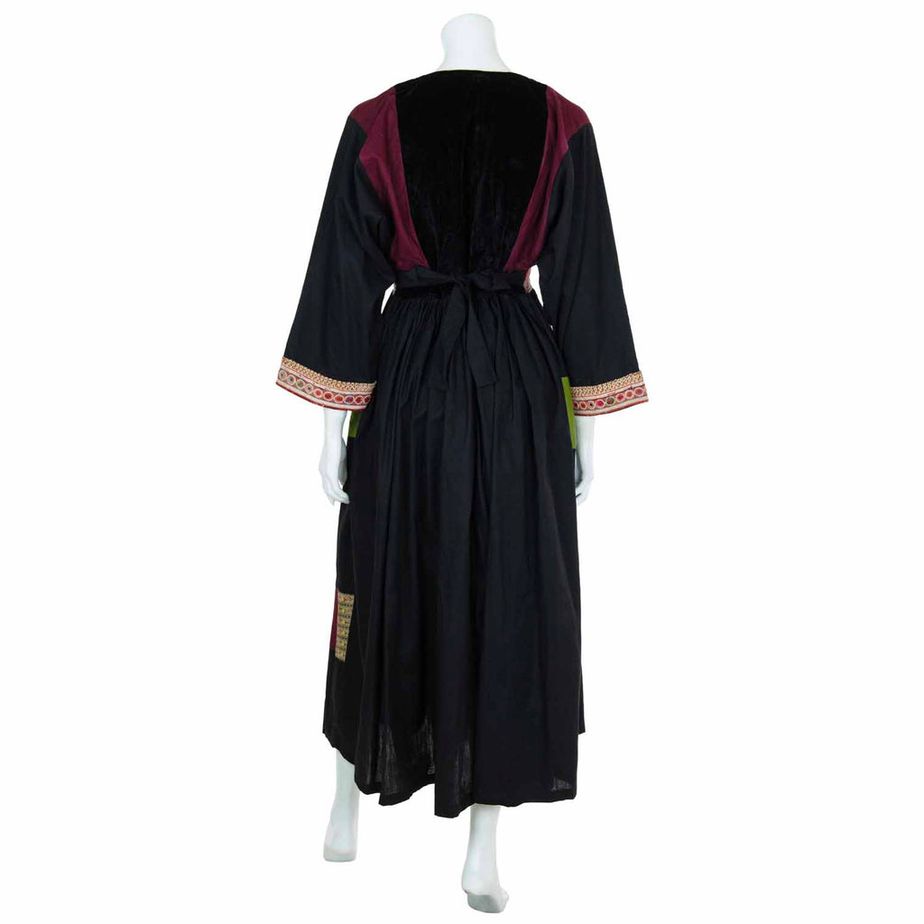 Vintage Afghan Cotton Dress - Grace (14, L)-Siesta Crafts