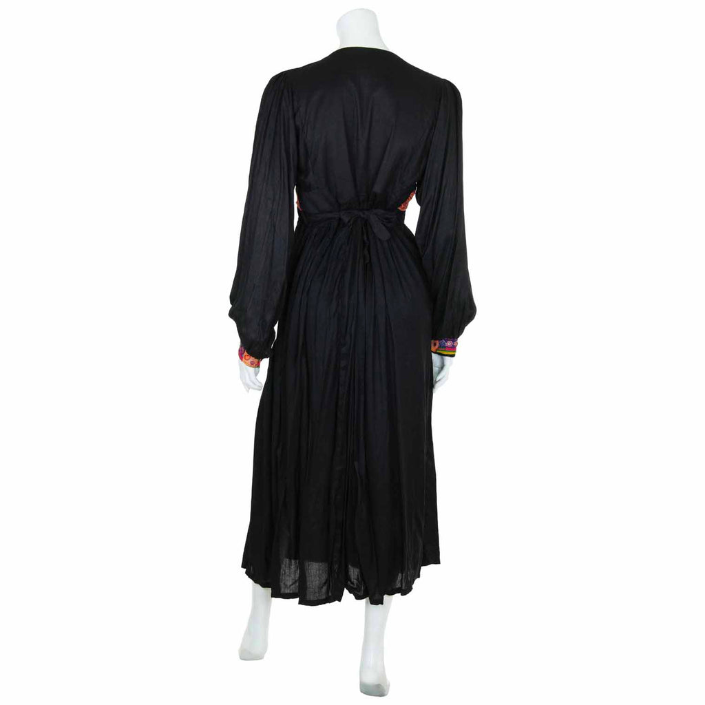 Vintage Afghan Cotton Dress - Martha (12, M)-Siesta Crafts