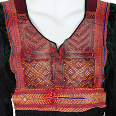 Vintage Afghan Cotton Dress - Martha (12, M)-Siesta Crafts