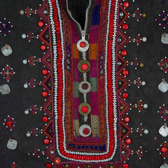 Vintage Afghan Cotton Tunic - Anahita