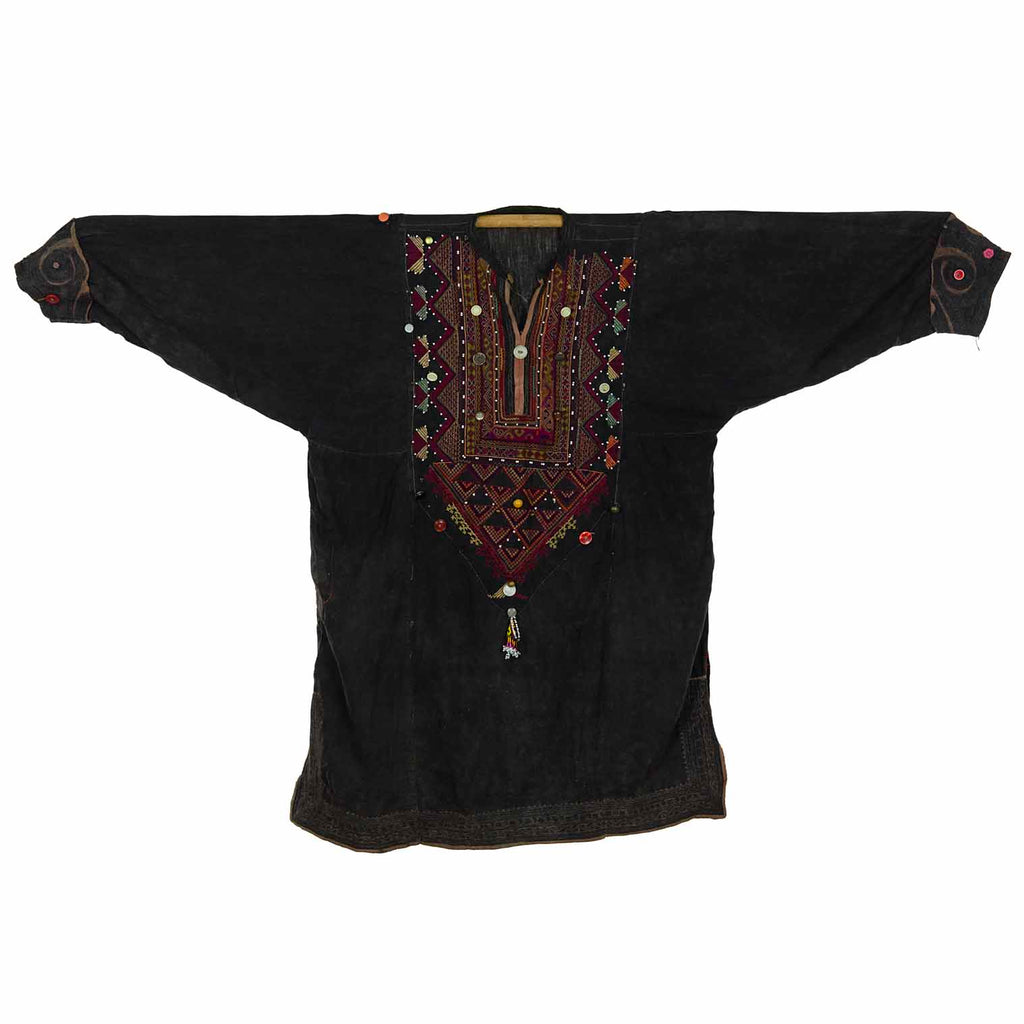 Vintage Afghan Cotton Tunic - Dari