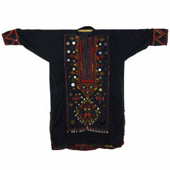 Vintage Afghan Cotton Tunic - Farishta