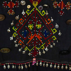 Vintage Afghan Cotton Tunic - Farishta