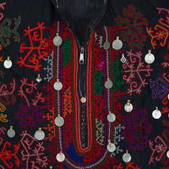 Vintage Afghan Cotton Tunic - Shazia