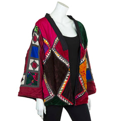 Vintage Indian Patchwork Jacket - Ravi-Siesta Crafts