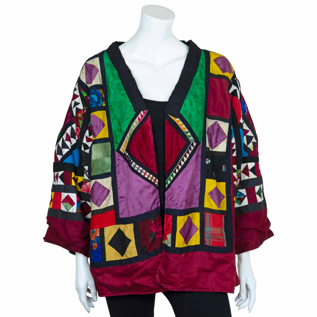 Vintage Indian Patchwork Jacket - Zowie-Siesta Crafts