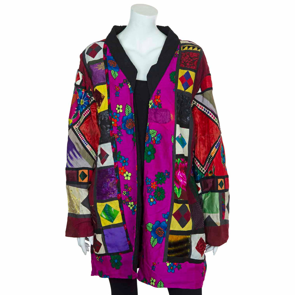 Vintage Indian Patchwork Jacket - Gene-Siesta Crafts