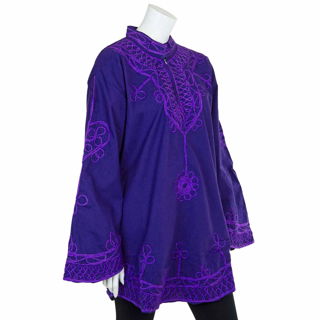Vintage Jalaba Style Tunic-Siesta Crafts