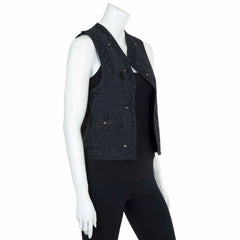 Embroidered Vintage Waistcoat-Siesta Crafts