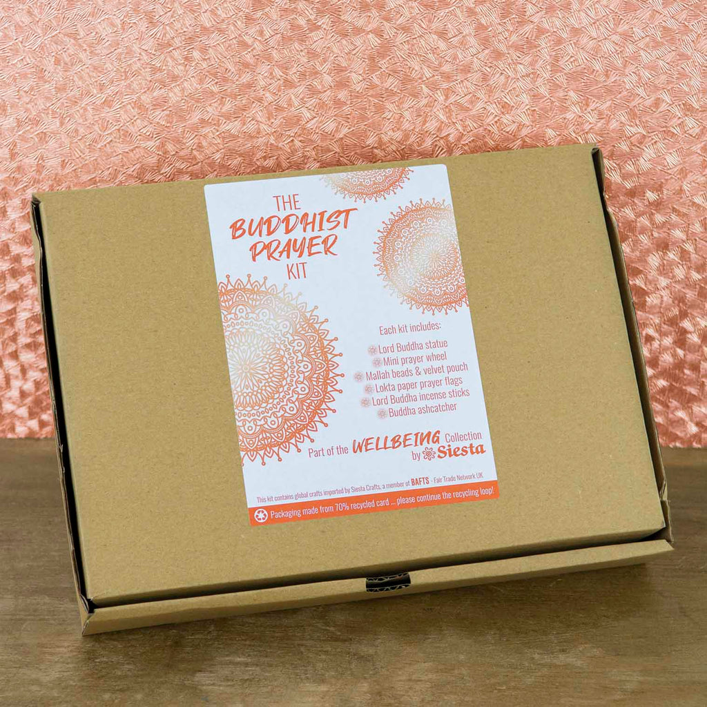 Wellbeing Buddhist Prayer Kit-Siesta Crafts