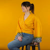 Recycled Sari Wrap Top-Siesta Crafts