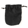 Black Faux Suede Bag-Siesta Crafts