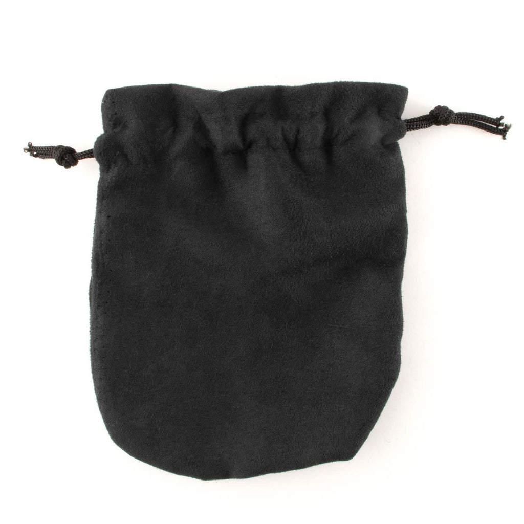 Black Faux Suede Bag-Siesta Crafts