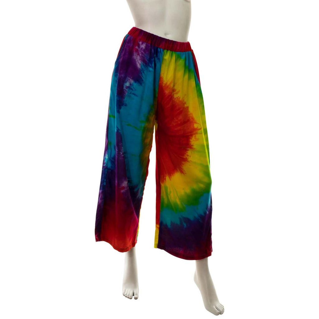 Rainbow Cropped Trousers-Siesta Crafts