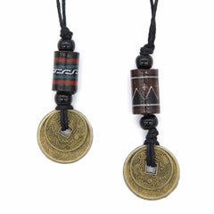 Dragon Coin Necklace-Siesta Crafts