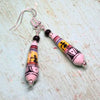 Desert Scene Tear Drop Earrings-Siesta Crafts
