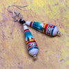 Desert Scene Tear Drop Earrings-Siesta Crafts