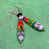 Desert Scene Tear Drop Earrings-Siesta Crafts