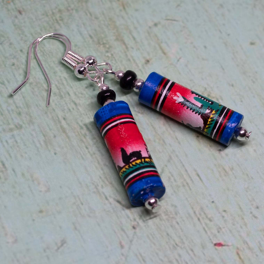 Twilight Earrings-Siesta Crafts