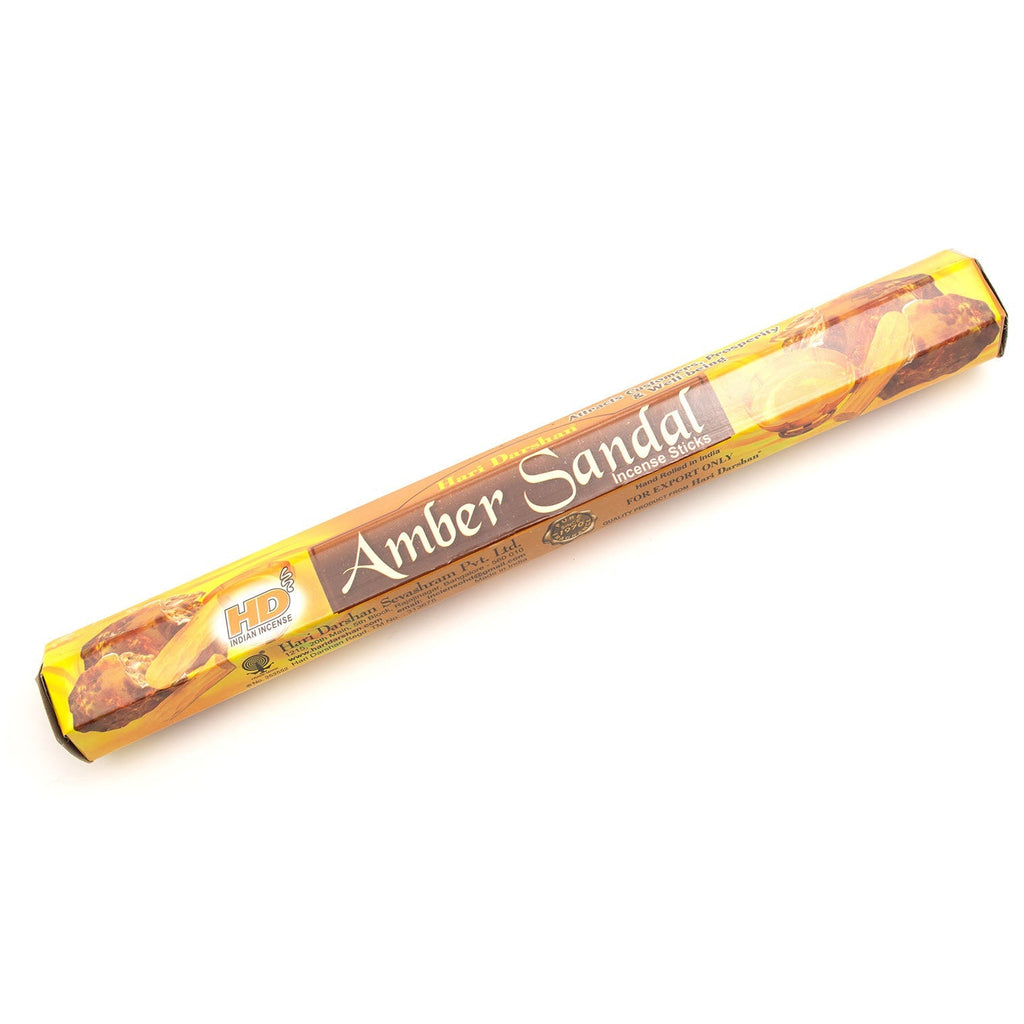 Amber Sandal Hexagon Incense-Siesta Crafts