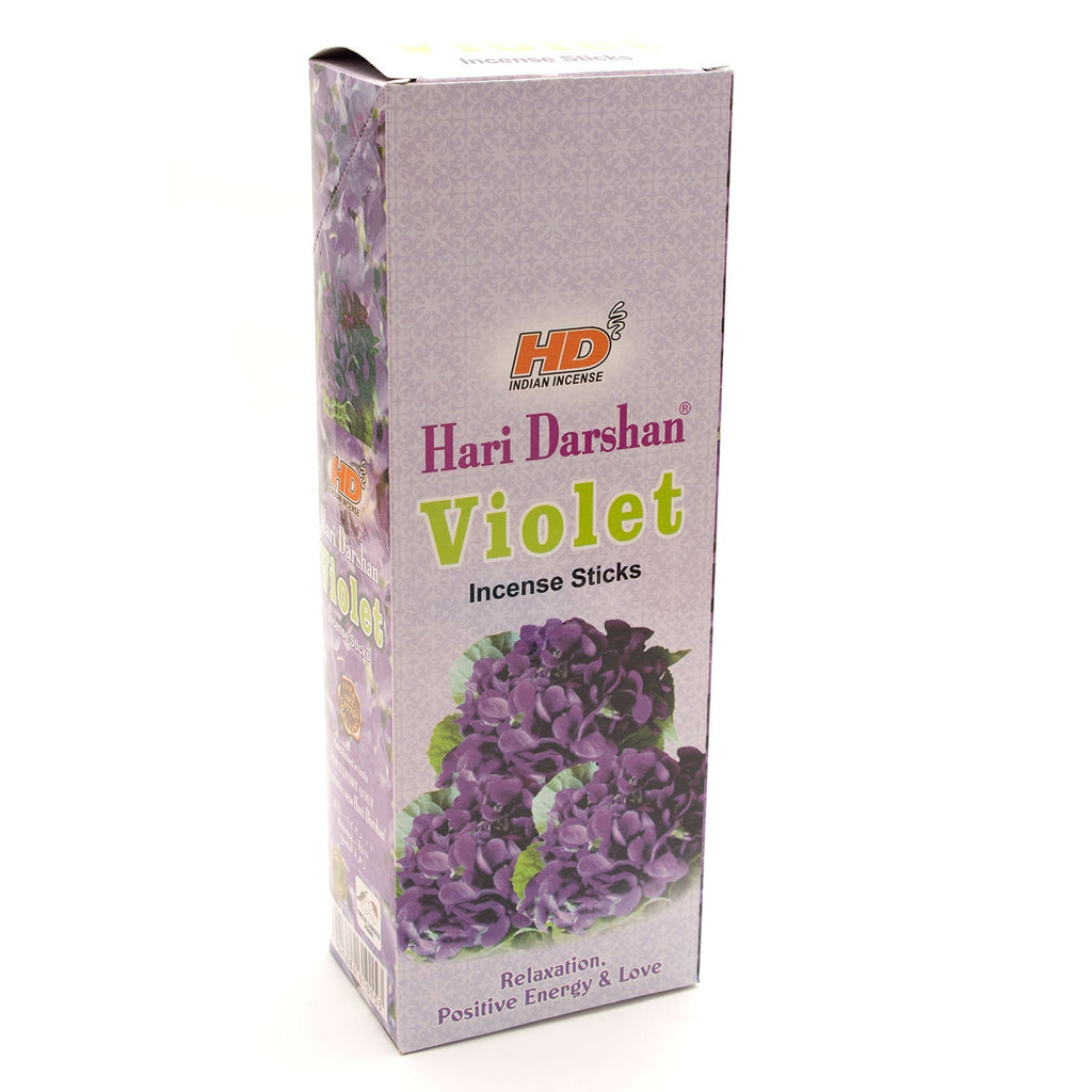 Violet Hexagon Incense-Siesta Crafts