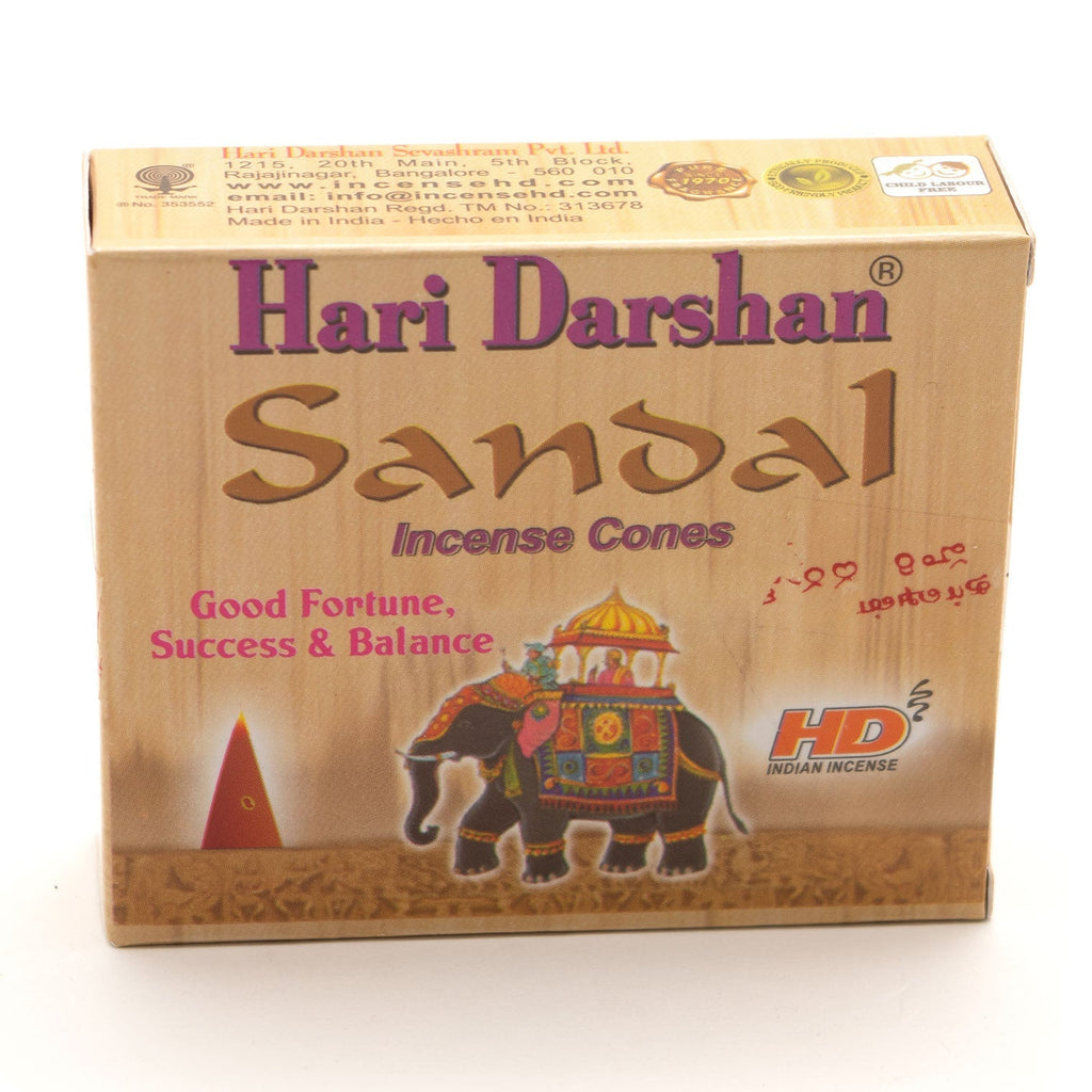 Sandal Hari Incense Cones-Siesta Crafts
