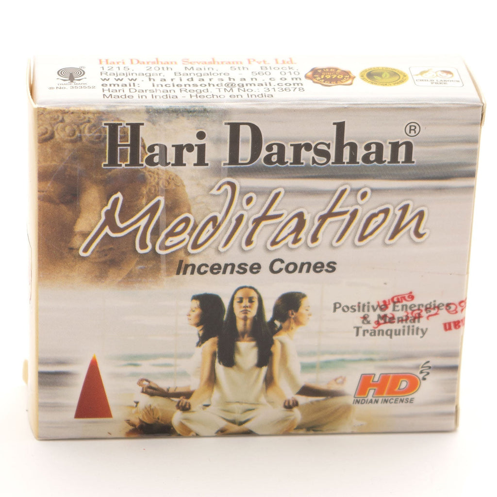 Meditation Hari Incense Cones-Cone Incense-Siesta Crafts