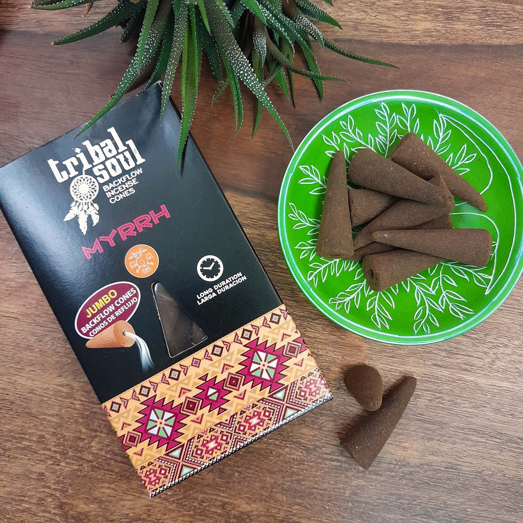 Myrrh Backflow Incense Cones-Siesta Crafts
