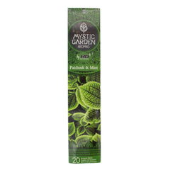 Mystic Garden Patchouli and Mint Incense-Siesta Crafts