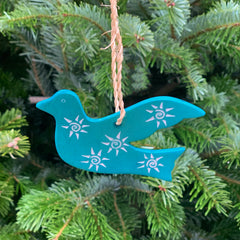 Dove Soapstone Christmas Decoration