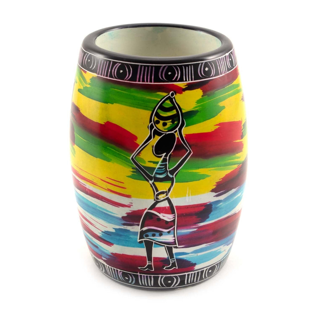 Soapstone Vase - Multi-Siesta Crafts