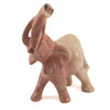 Standing Soapstone Elephant-Siesta Crafts