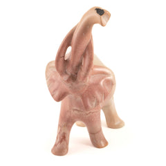 Standing Soapstone Elephant-Siesta Crafts
