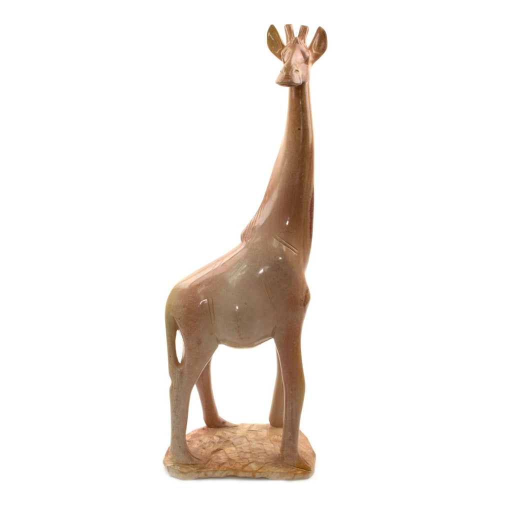 Soapstone Giraffe Statue 24"-Siesta Crafts