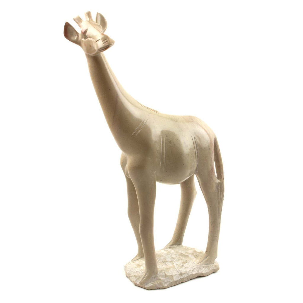 Soapstone Giraffe Statue 22"-Siesta Crafts
