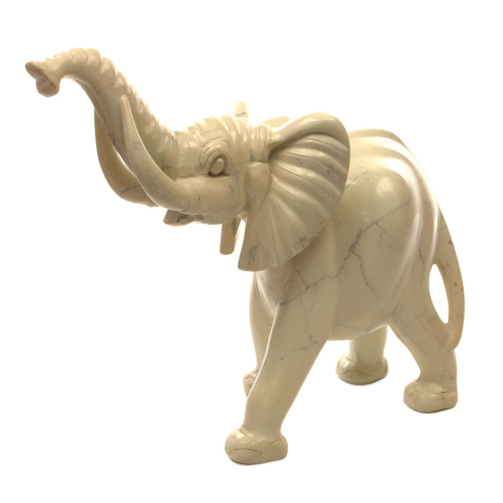 Soapstone Elephant Statue No.12-Siesta Crafts