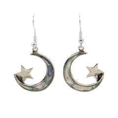 Noche Lunar Poquito Earrings-Siesta Crafts