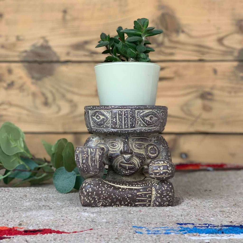 Large Huehueteotl Statue-Siesta Crafts