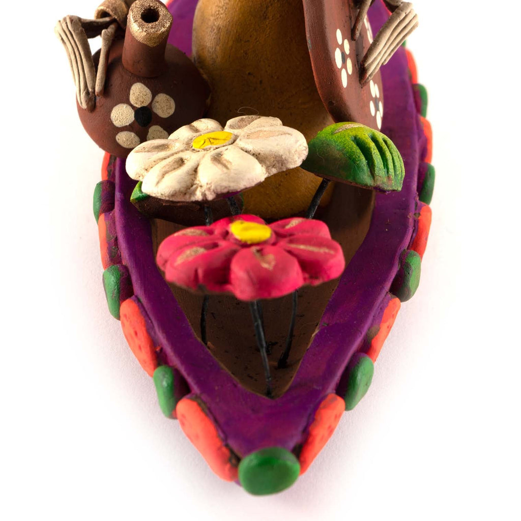 Calavera in a Boat-Siesta Crafts