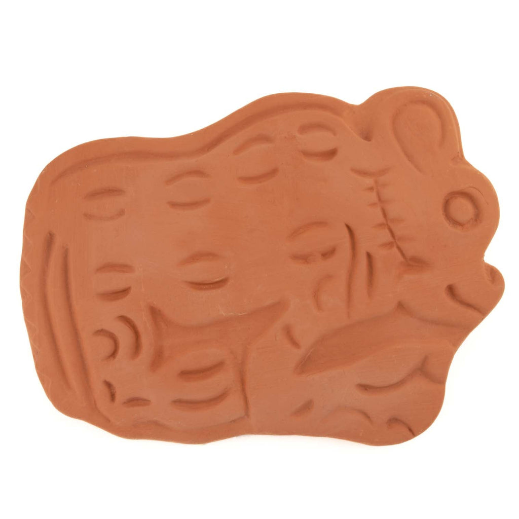 Jaguar Mexican Clay Stamp-Siesta Crafts