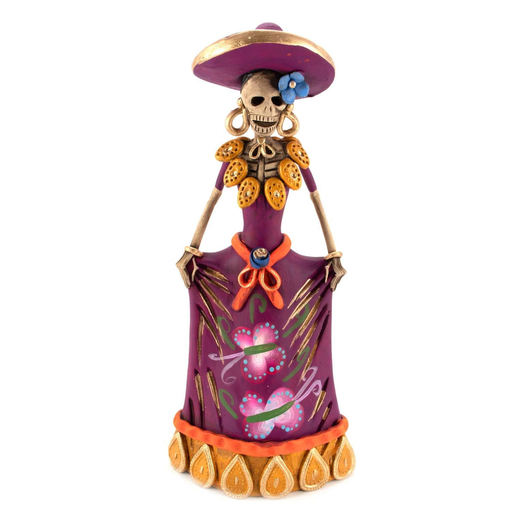 Medium Catrina Ceramic No.32-Siesta Crafts