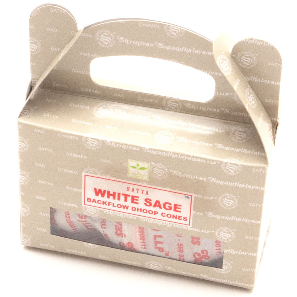 Satya White Sage Backflow Cones-Siesta Crafts