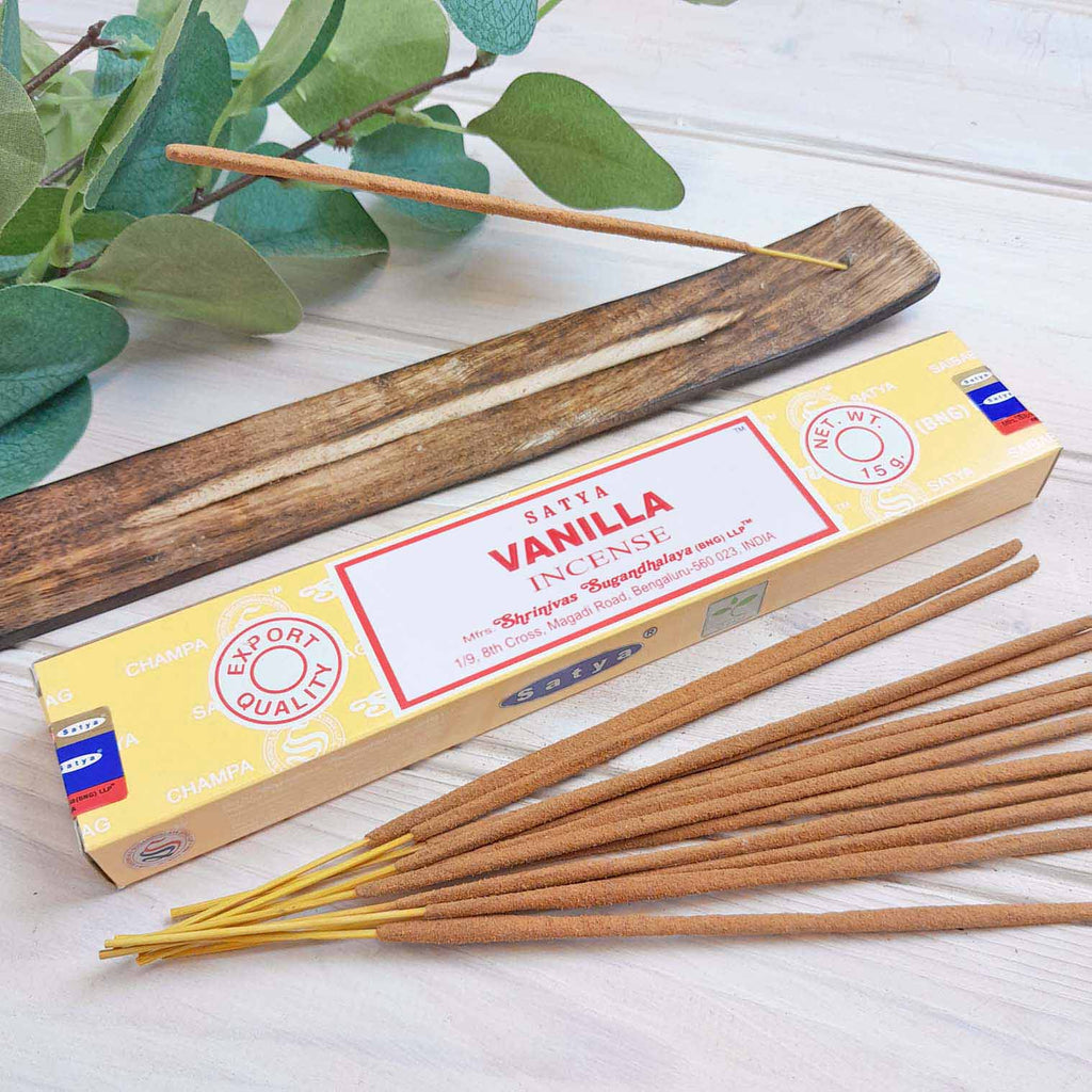 Satya Vanilla Incense-Siesta Crafts