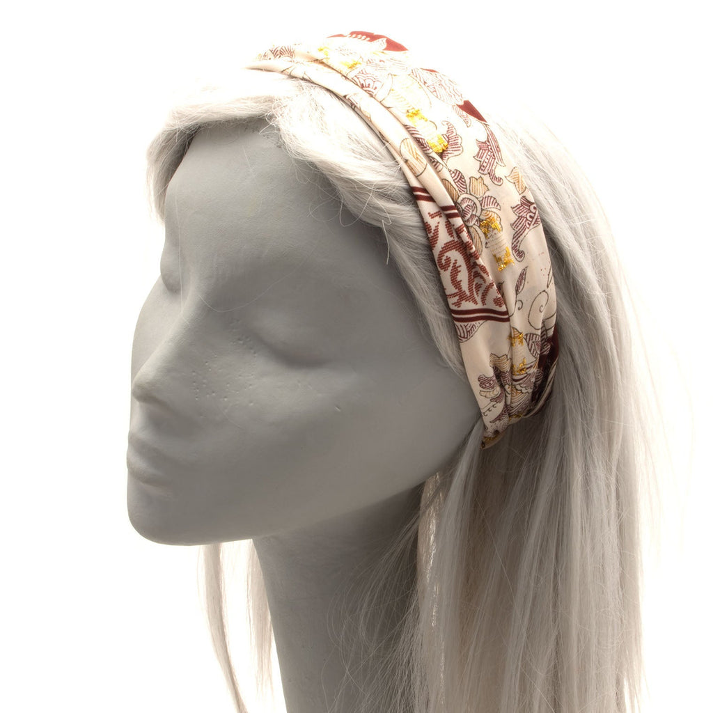 Recycled Sari Vibrant Headband-Siesta Crafts