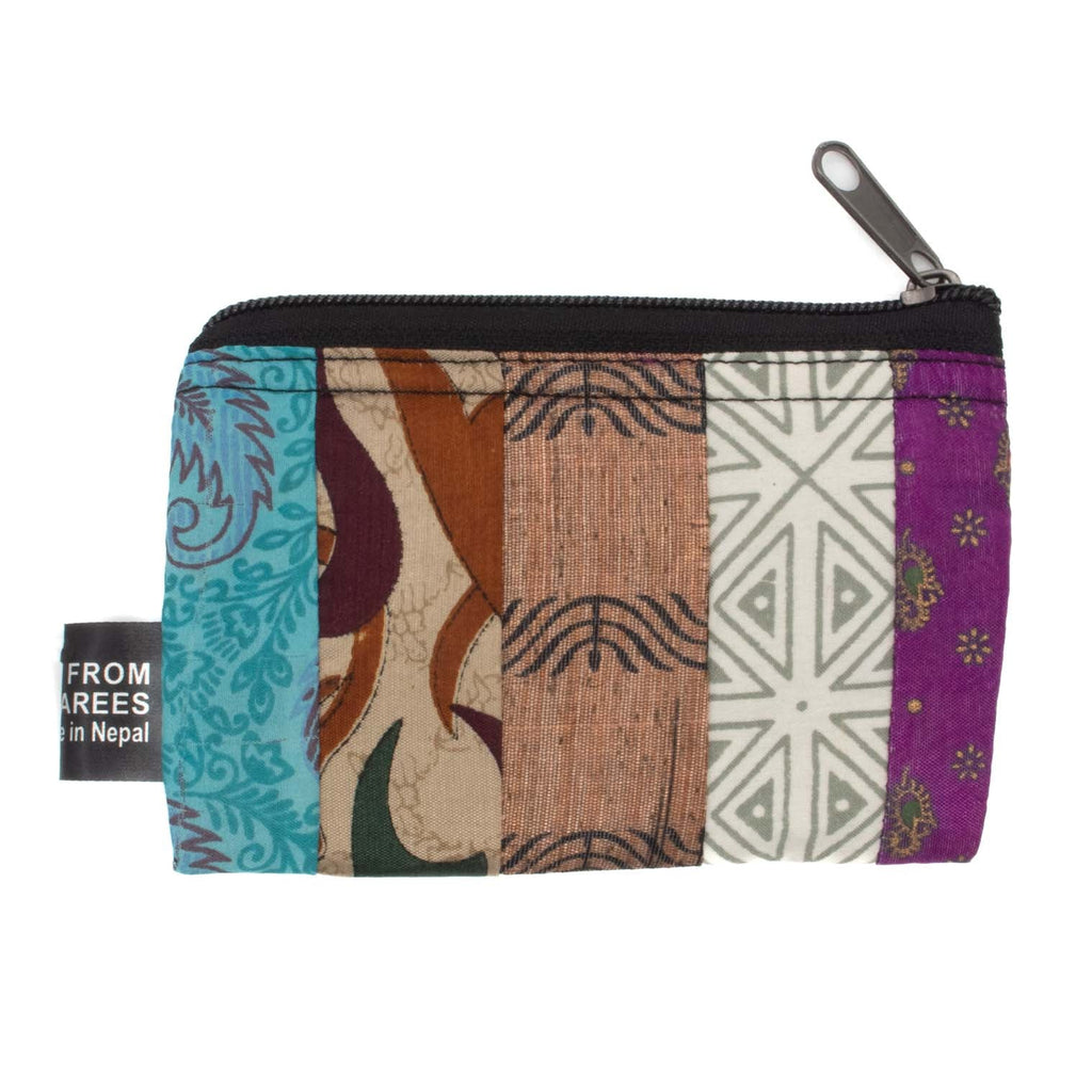 Recycled Sari Purse Small-Siesta Crafts