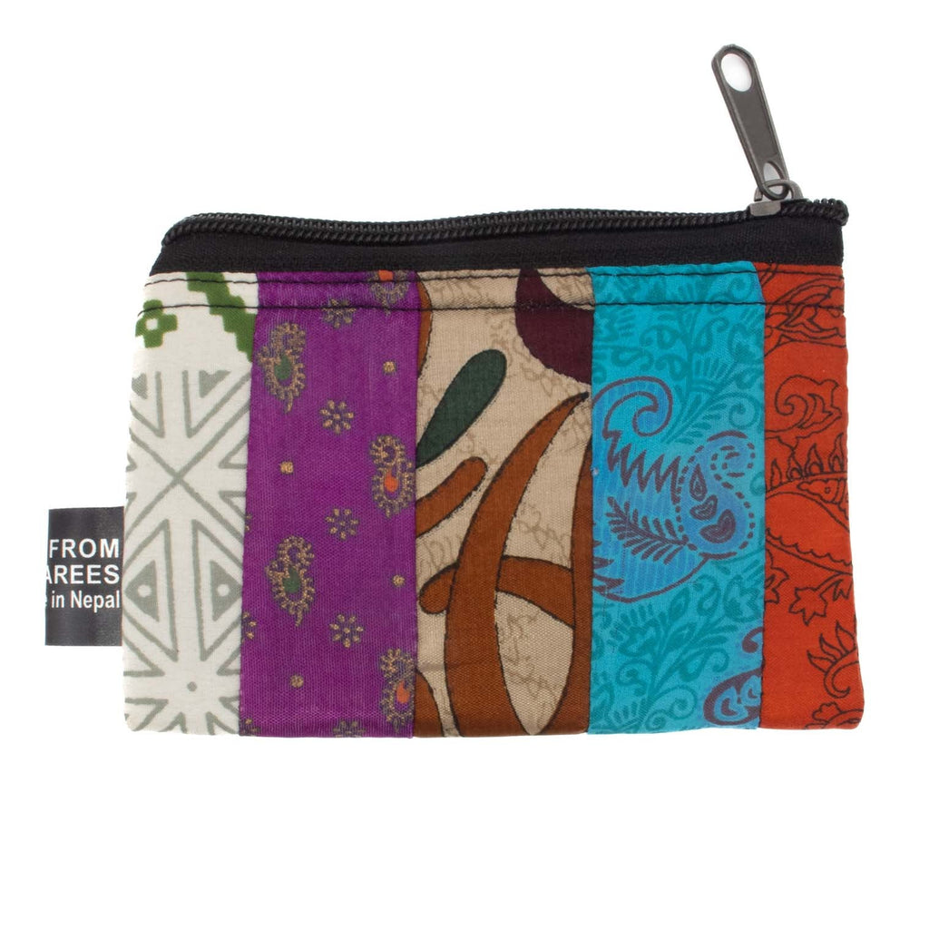 Recycled Sari Purse Small-Siesta Crafts