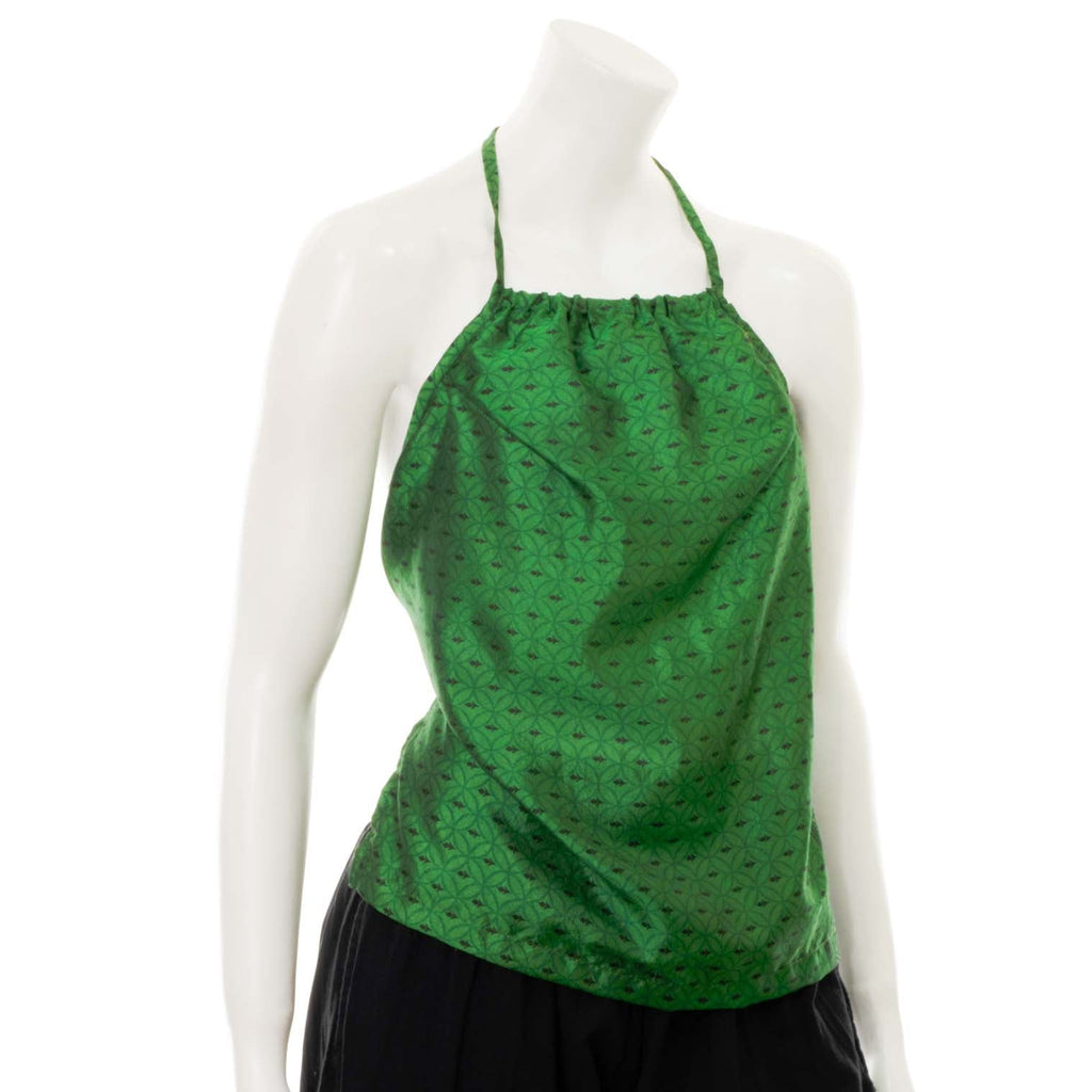 Recycled Sari Knot Back Top-Siesta Crafts