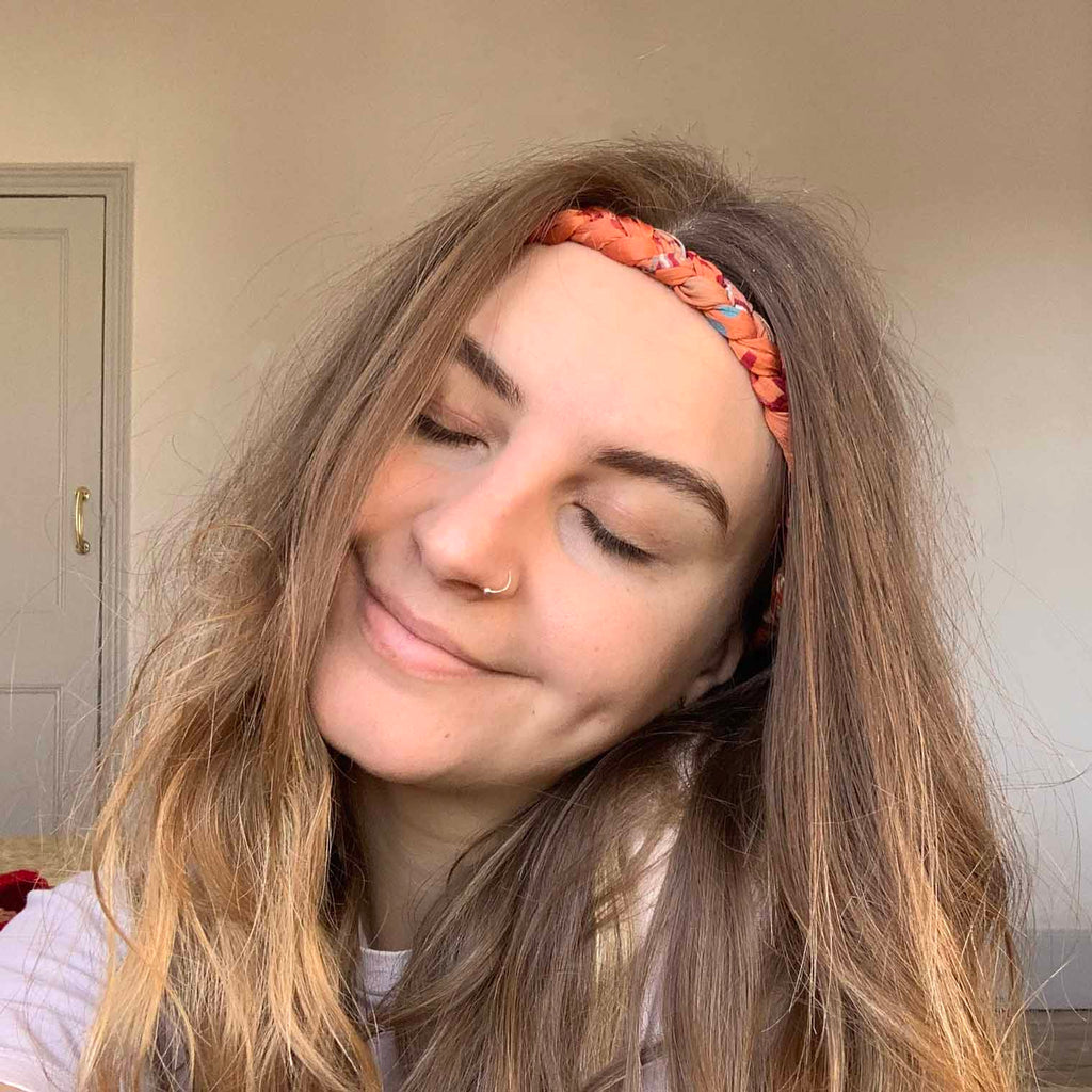 Recycled Sari Braid Band-Siesta Crafts
