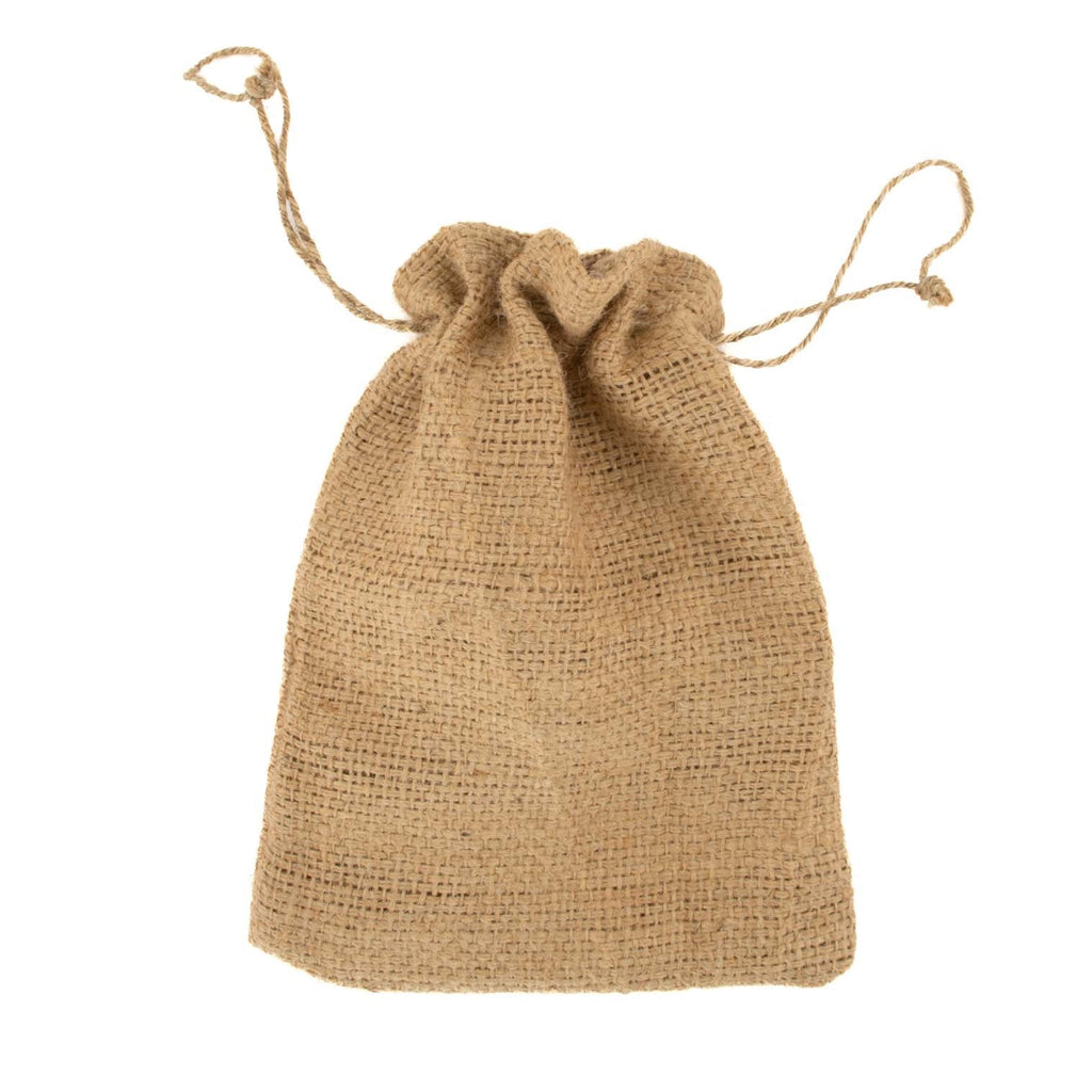 Jute Drawstring Bag-Siesta Crafts