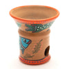 Painted Charcoal Incense Burner-Siesta Crafts
